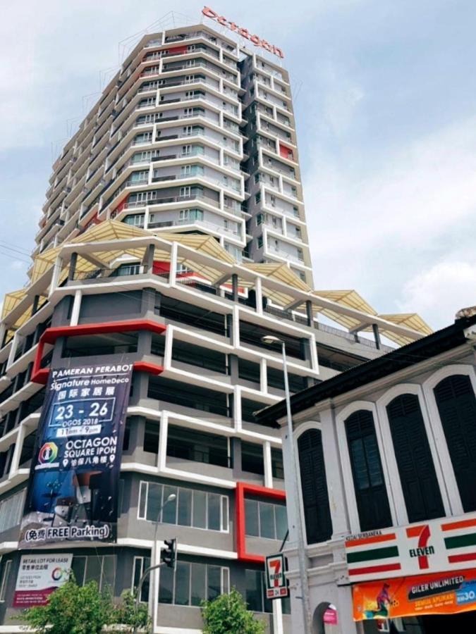 Ipoh City Modern Homestay Octagon 5-7 Pax Apartment Suite Free Parking By City Home Empire Exterior photo
